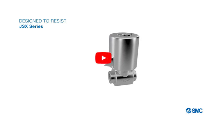 Direct Operated 2-Port Solenoid Valve JSX Series
