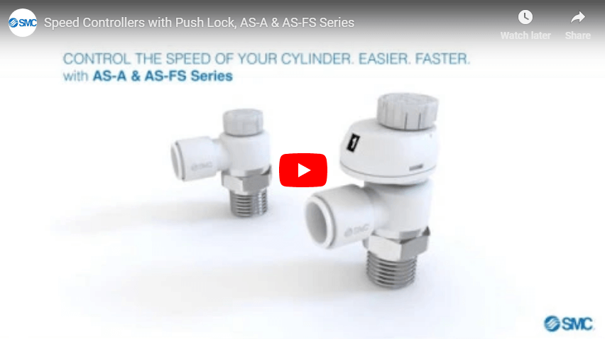 Speed Controllers with Push Lock  AS-A  AS-FS Series