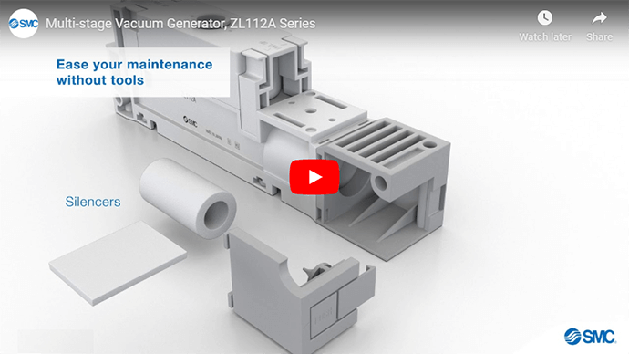 Multi-stage Vacuum Generator ZL112A Series