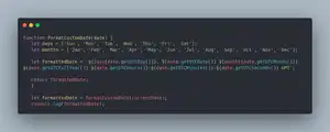 Cara Format Tanggal Dengan Kode JavaScript