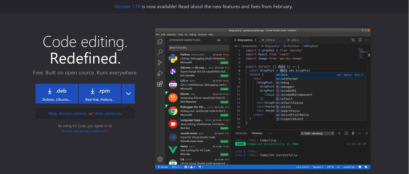 Update Visual Studio Code