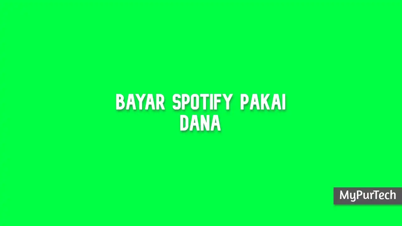 Bayar Spotify Pakai Dana